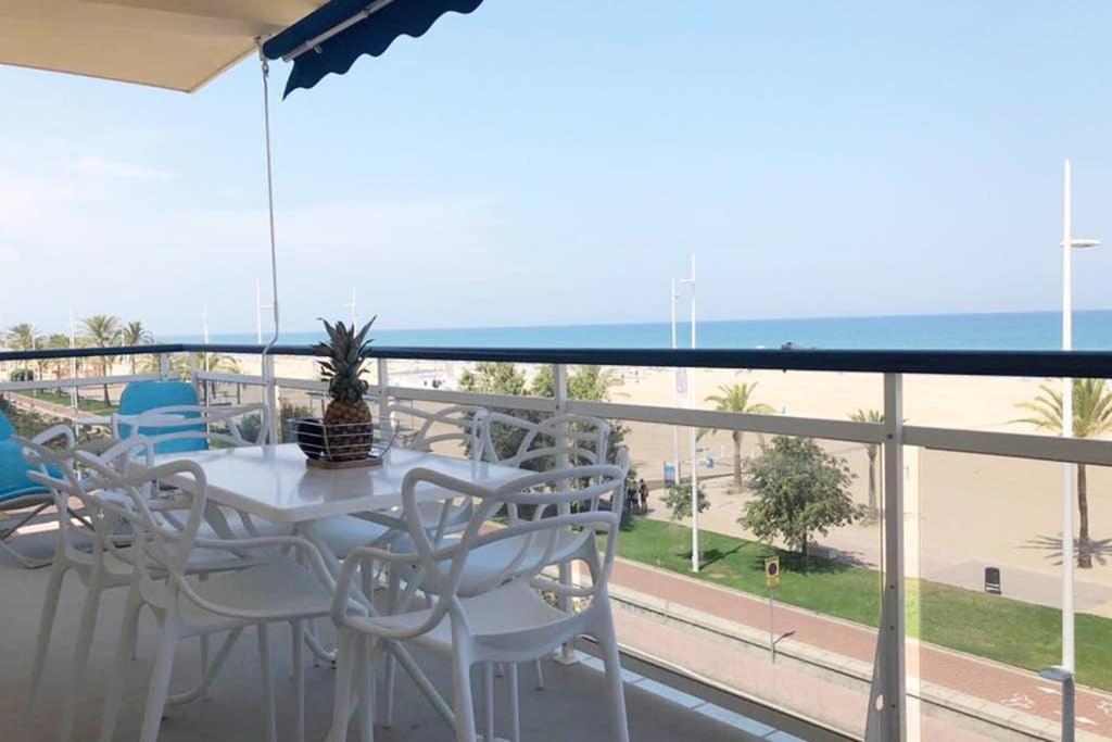 Playa De Gandia 1Ere Ligne El Galeonアパートメント エクステリア 写真