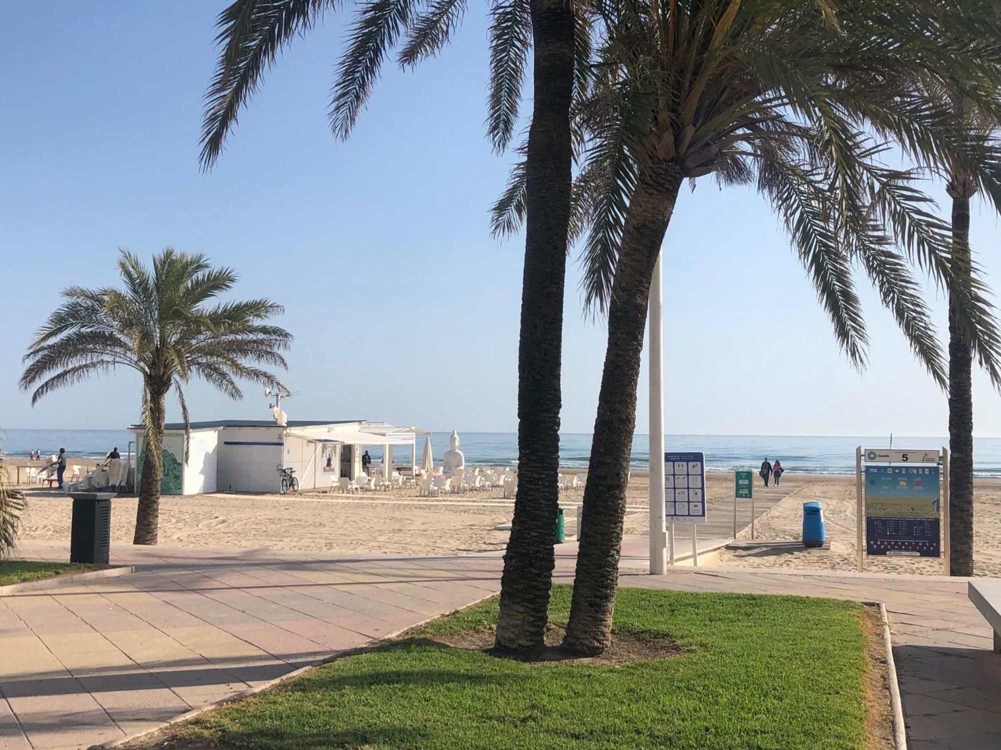 Playa De Gandia 1Ere Ligne El Galeonアパートメント エクステリア 写真